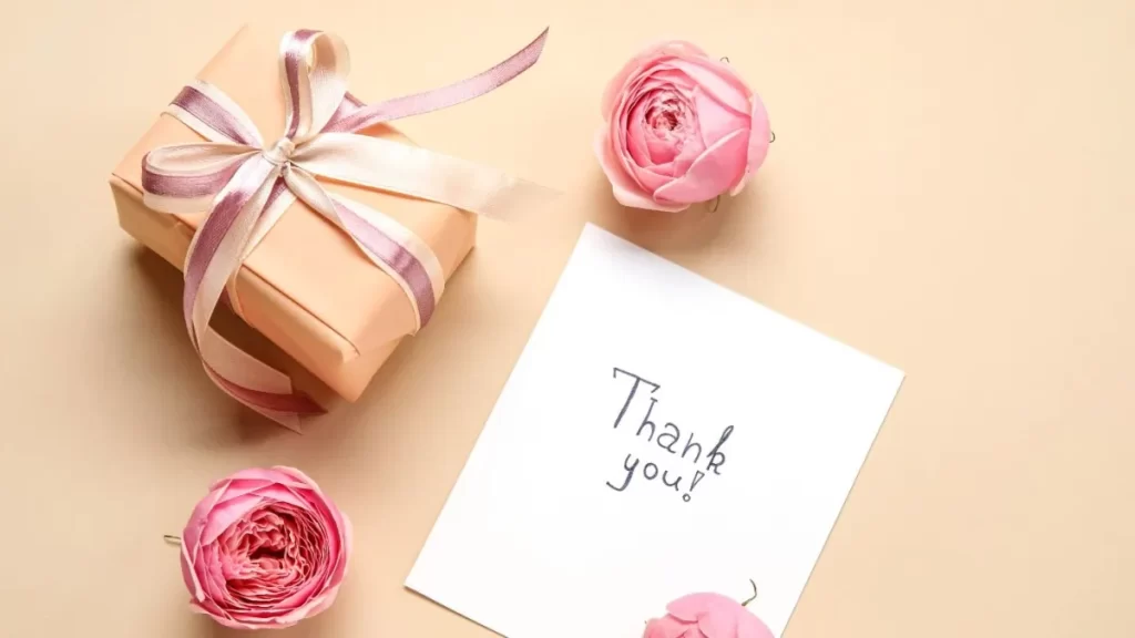10 heartfelt ways to say thank you for the gift