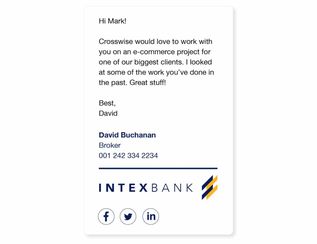 10 inspiring examples of professional email signatures