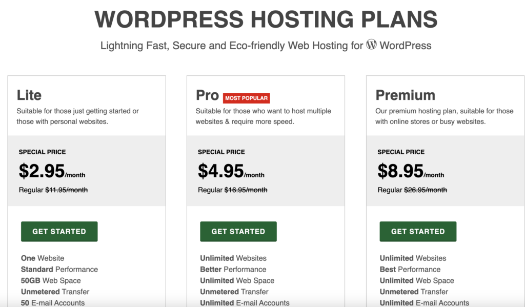 10 web hosting examples for every need and budget