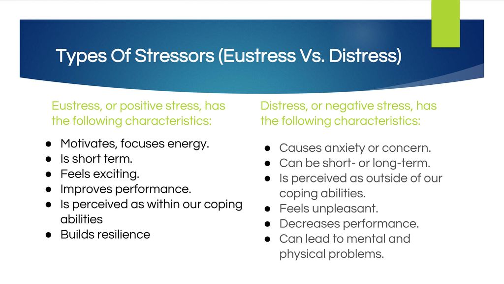 characteristics of eustress what to know