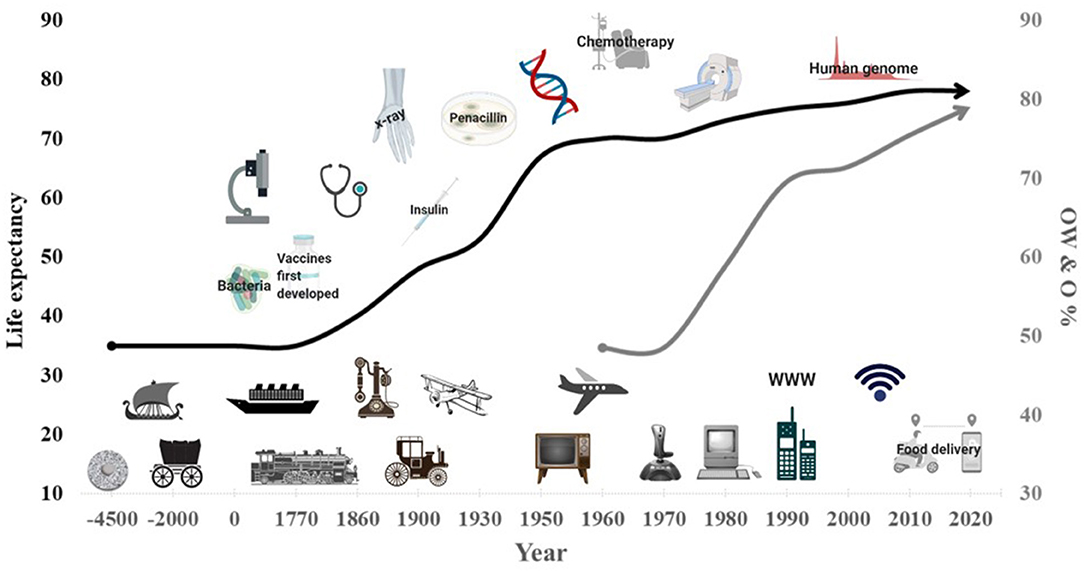 chronologically placing trends and developments in leisure