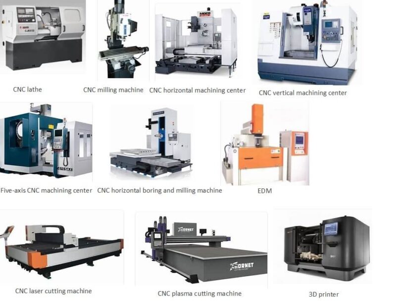 different types of cnc machines and their uses