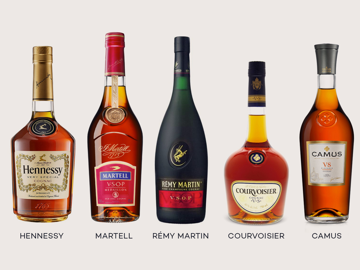 different types of cognac and their flavors