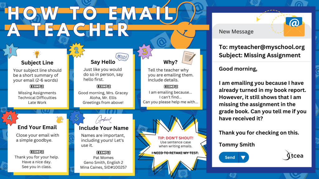 email poster and website examples what you need to know