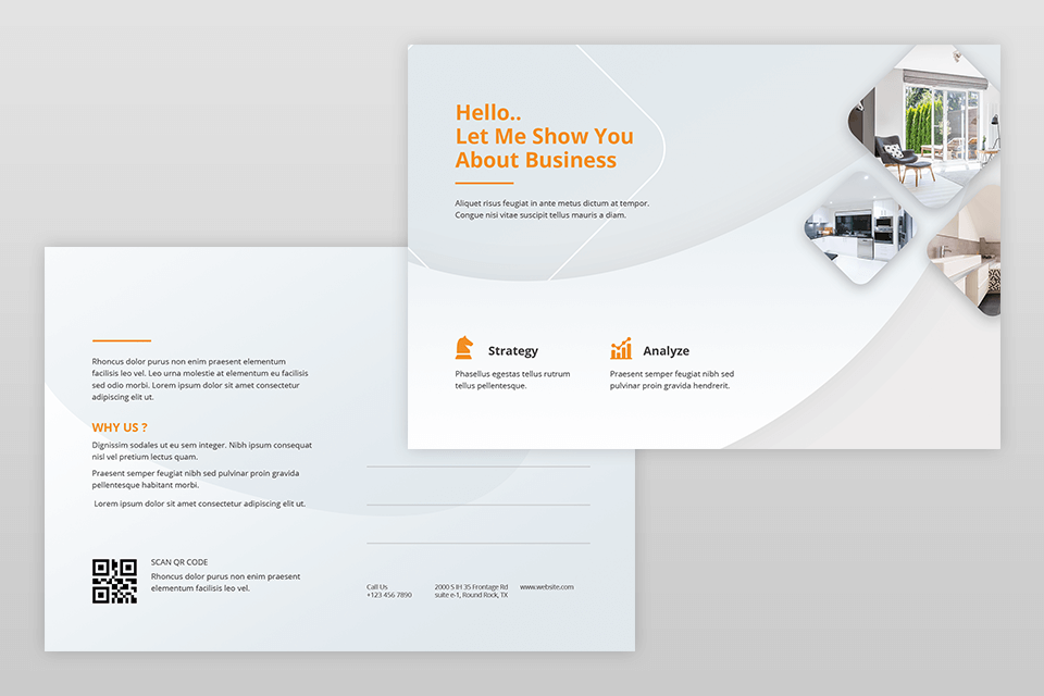 estate postcards examples to boost your marketing