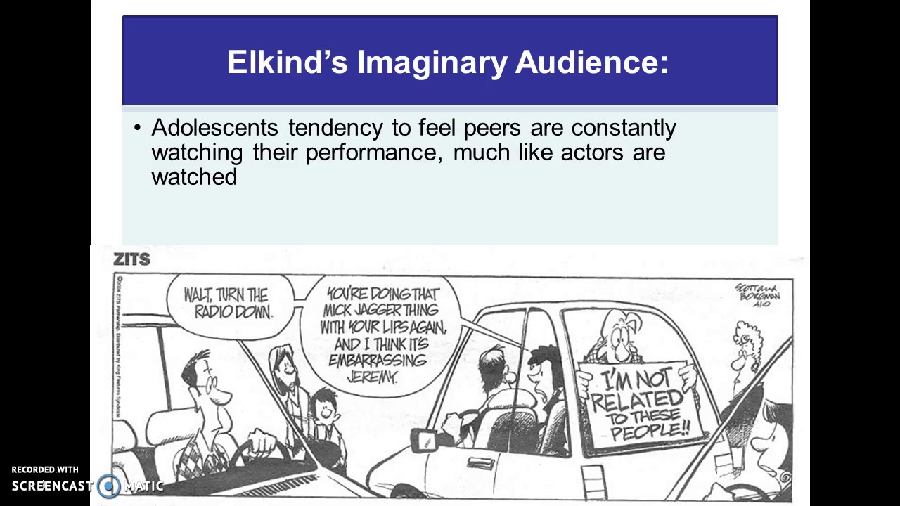 examples illustrating a personal fable in everyday life