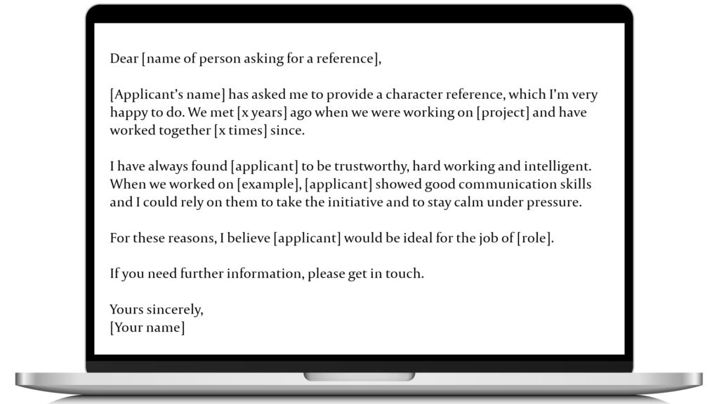 examples of a recommendation letter for a friend
