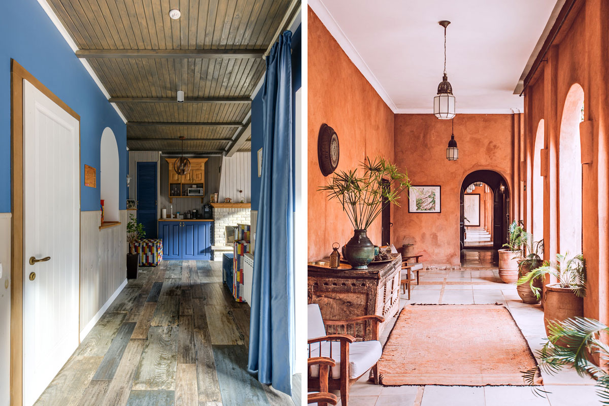 examples of a soft autumn color palette for your space
