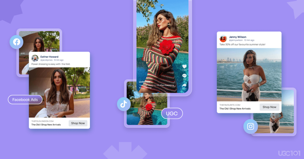 examples of advertisers using user generated content