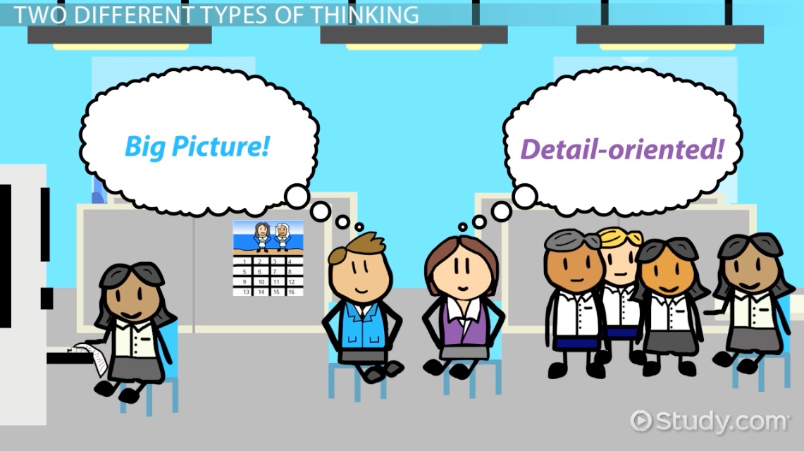 examples of being strategic and detail oriented in leadership