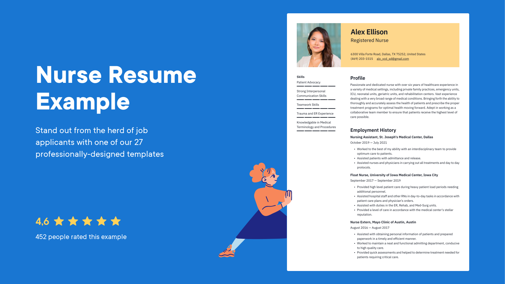 examples of effective nursing resumes for job seekers