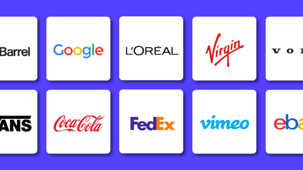 examples of effective word mark logos
