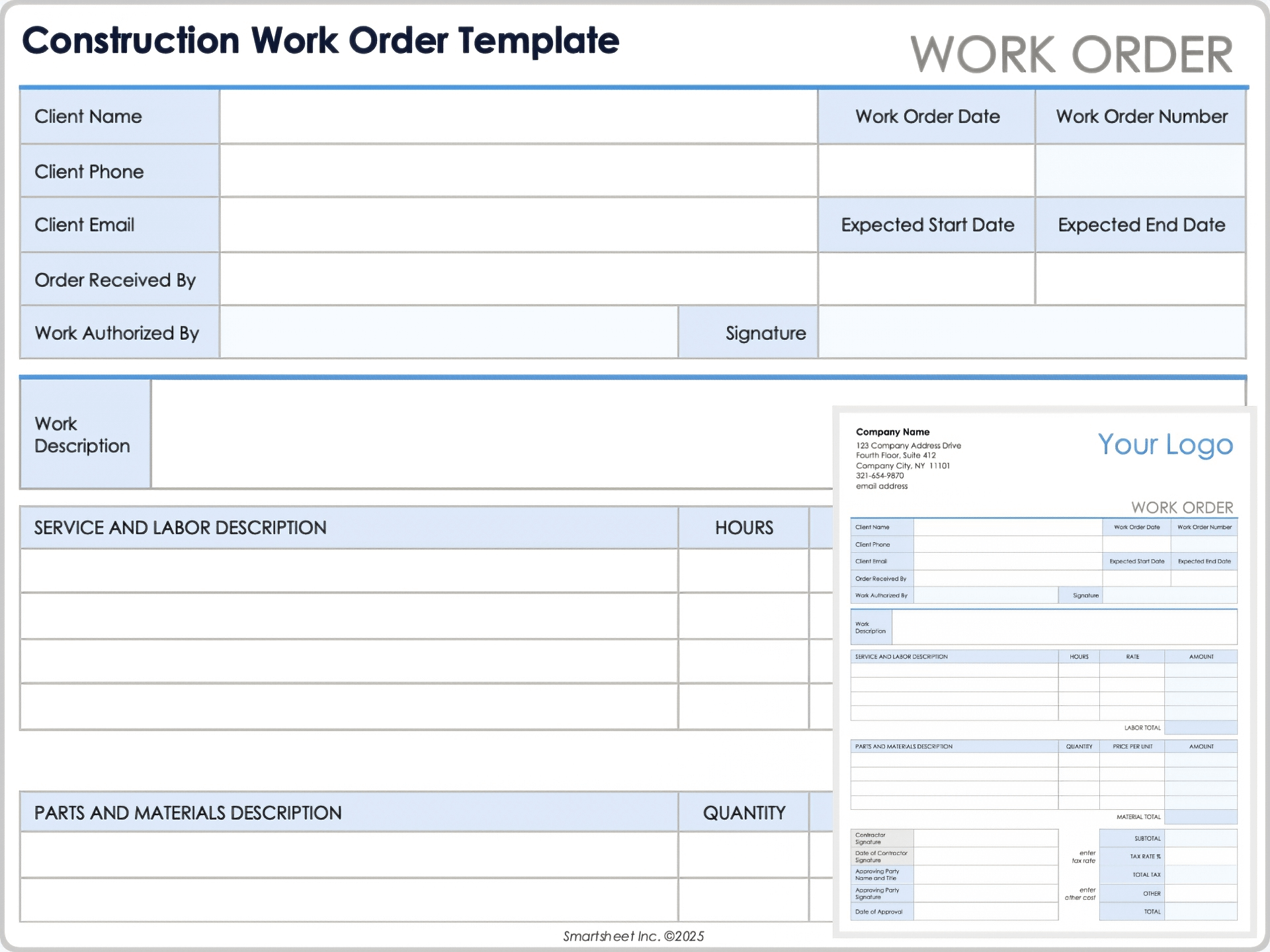 examples of effective work order templates for every industry