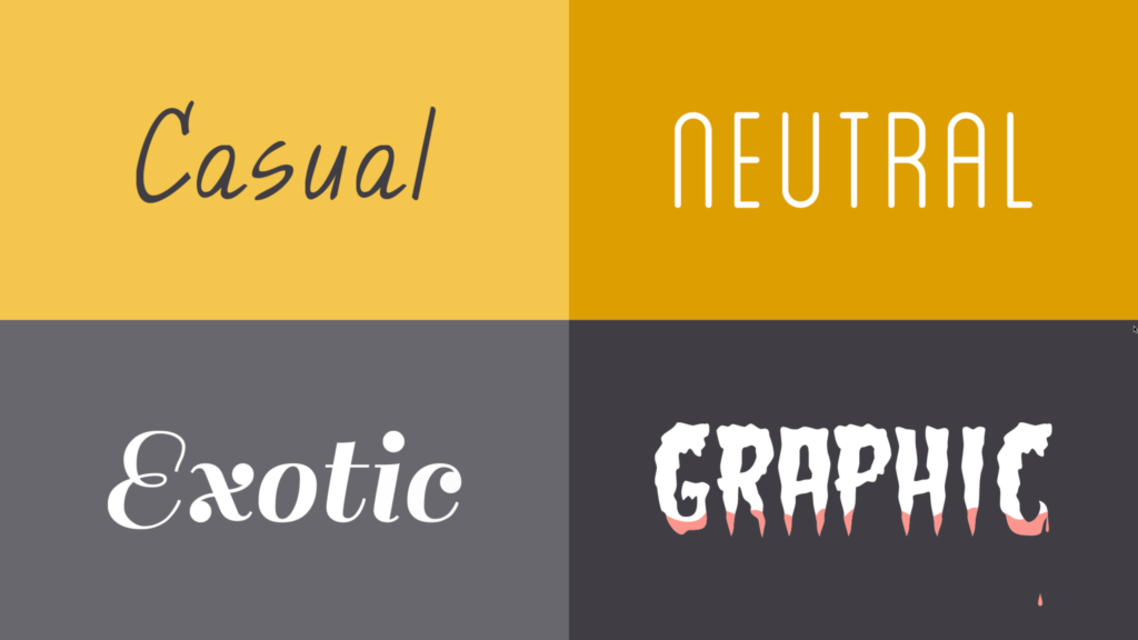 examples of font effects to enhance your design