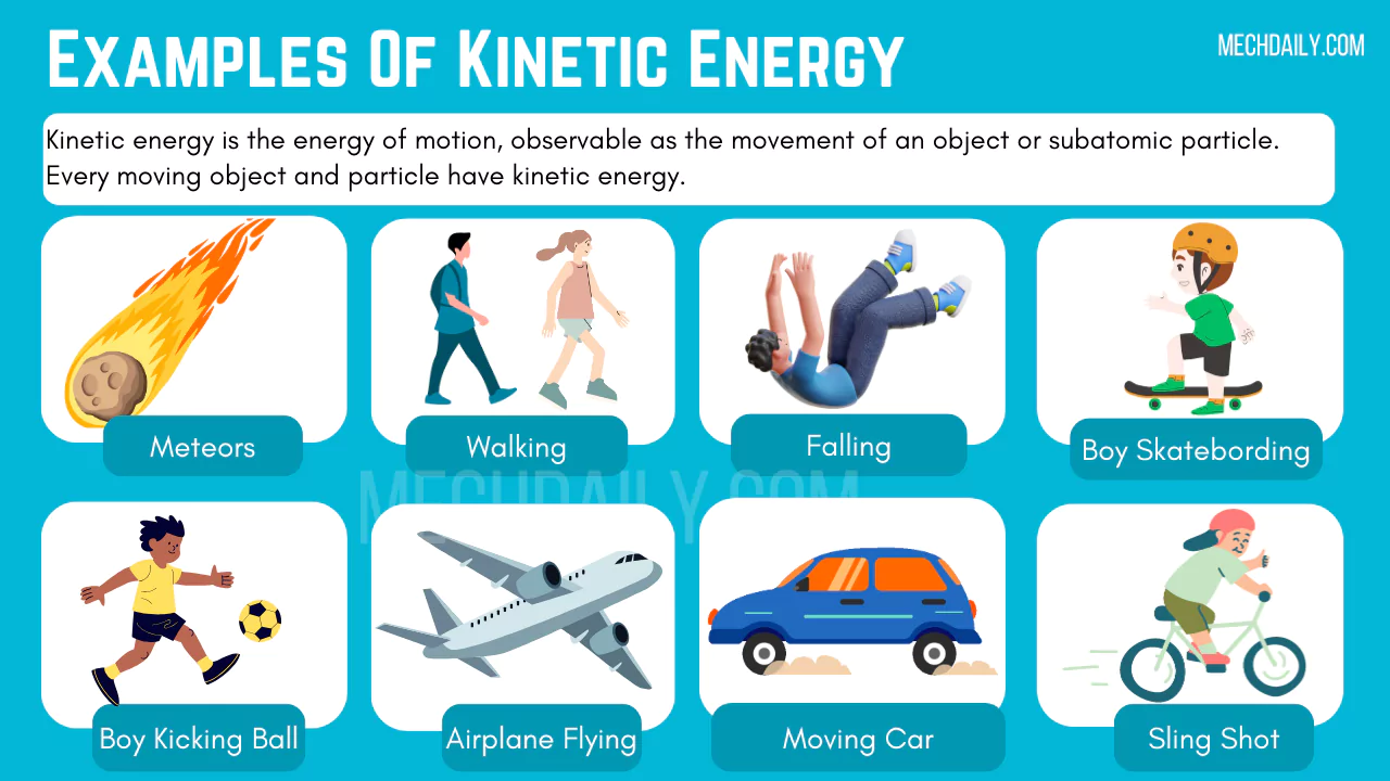 examples of kinetic energy you should know about
