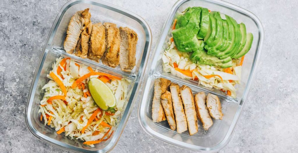examples of low carb meal prep for easy healthy eating