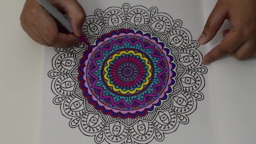 examples of mandala color palettes for your art
