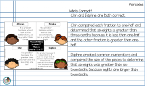 Examples of Math Formative Assessment Strategies