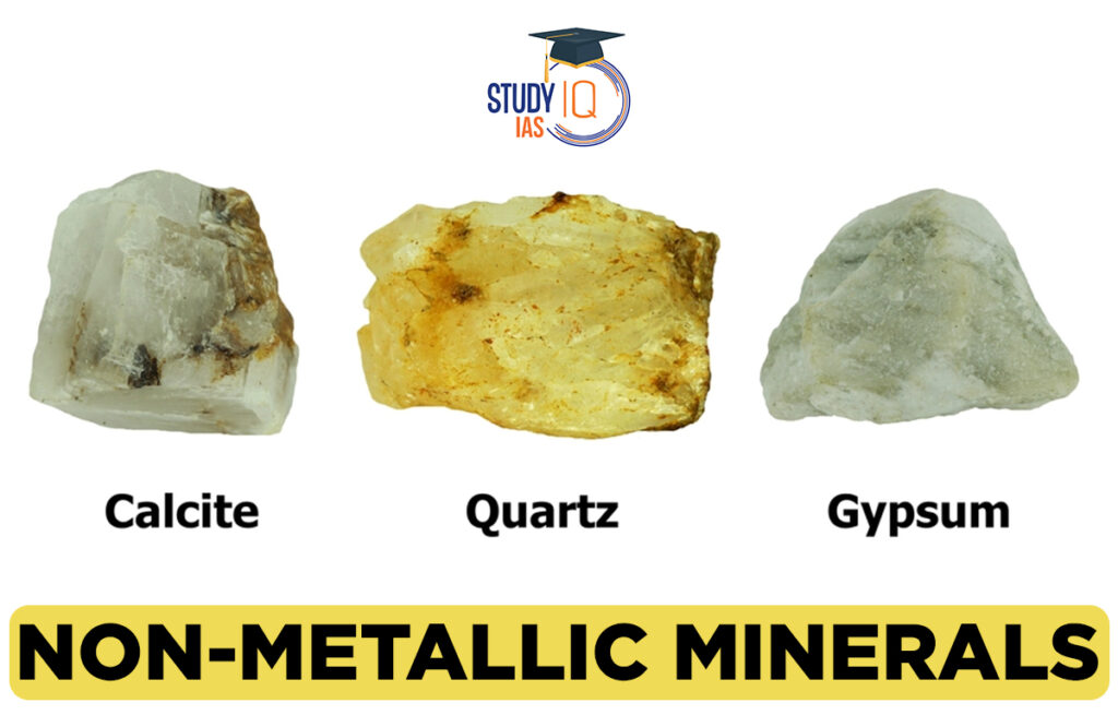 examples of nonmetallic minerals and their uses 1