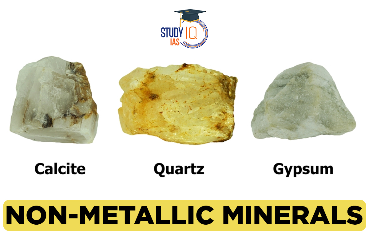 examples of nonmetallic minerals and their uses 1