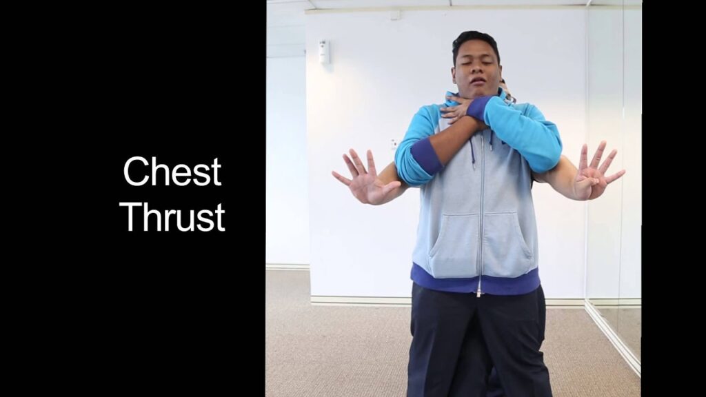 examples of patients who need chest thrusts in emergencies