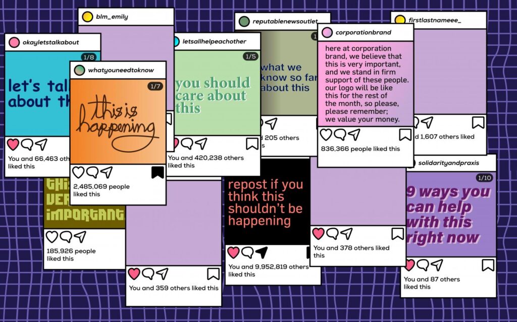 examples of performative activism and its impact on change