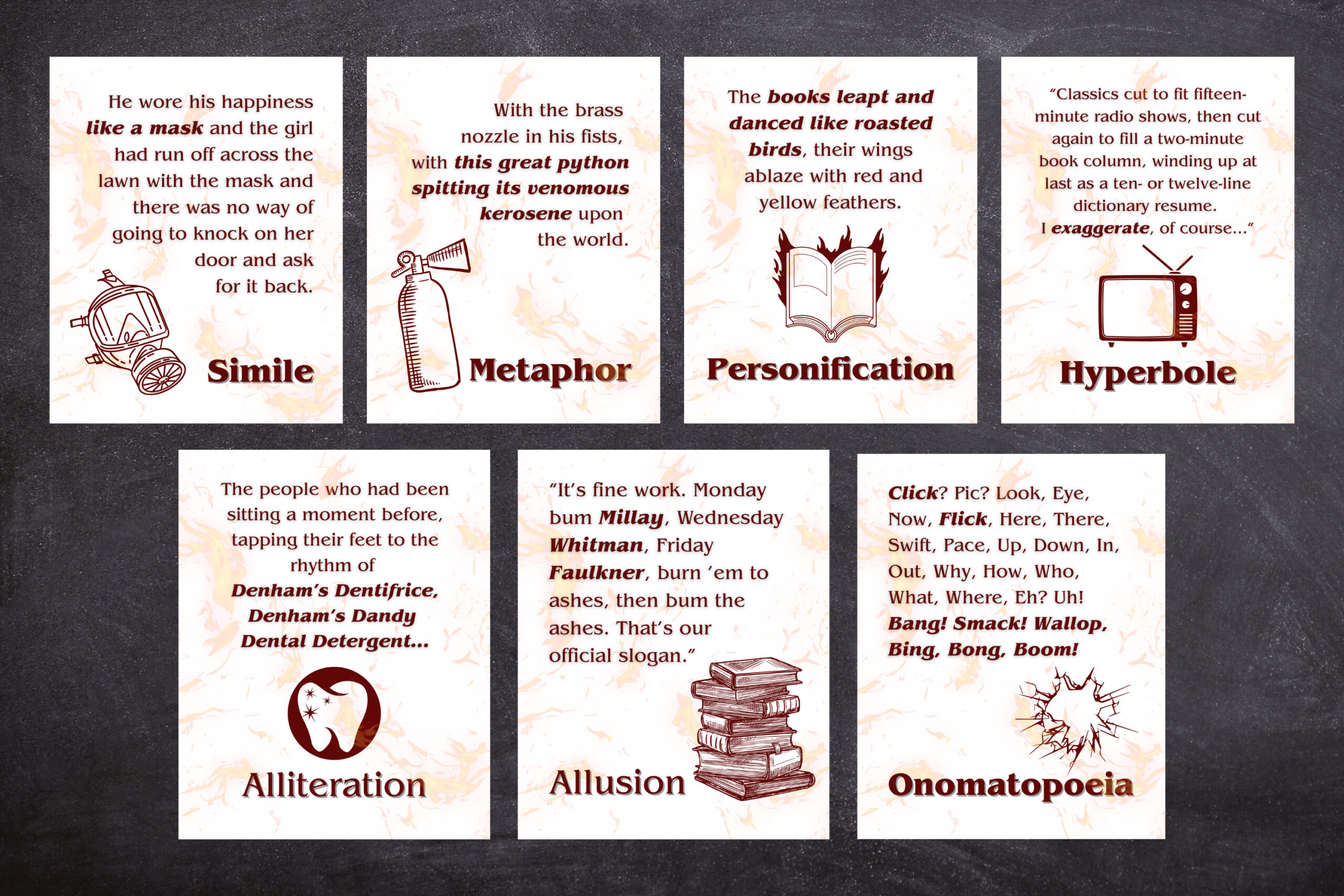 examples of personification in fahrenheit 451 with page numbers scaled