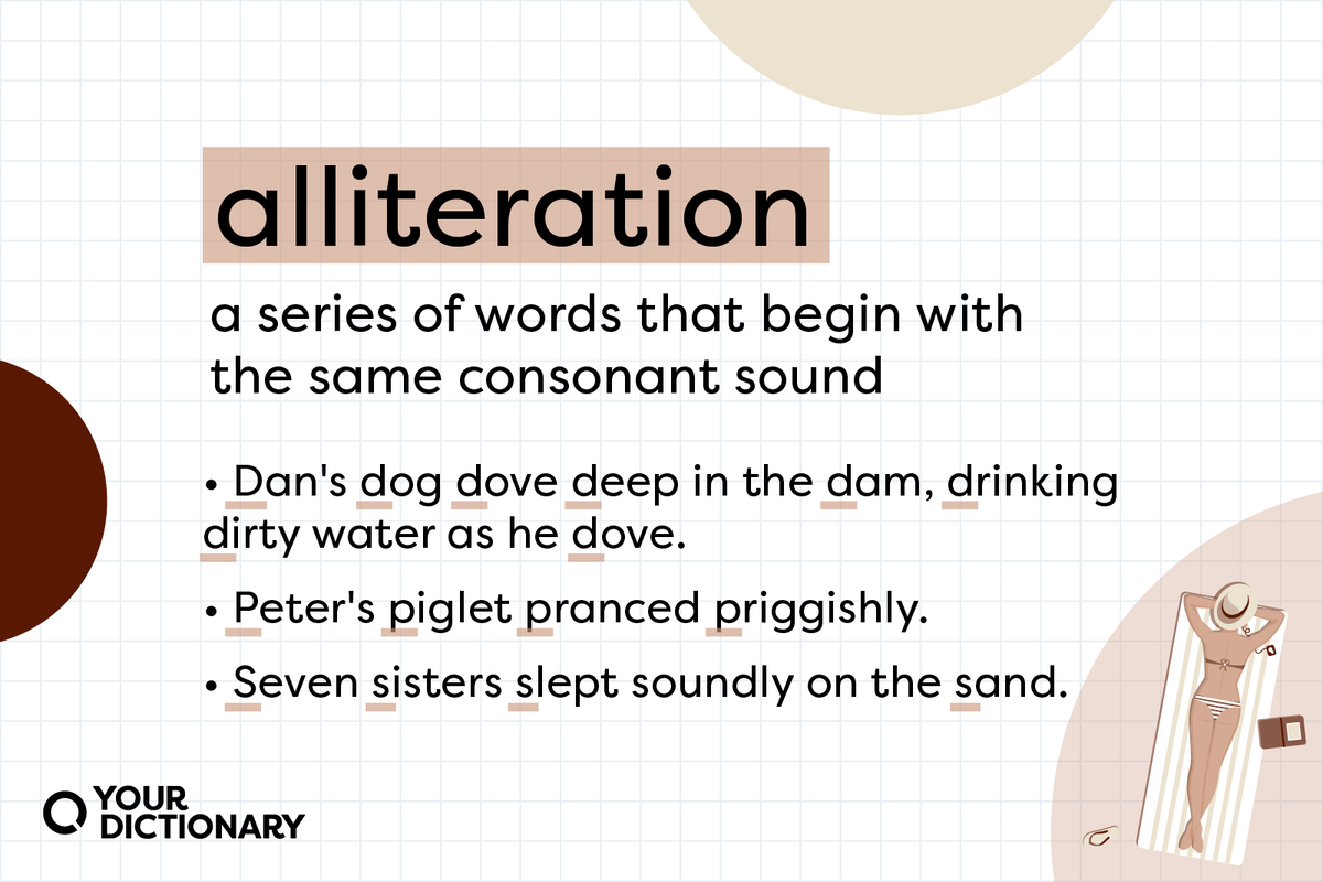 examples of phrases that include alliteration explained