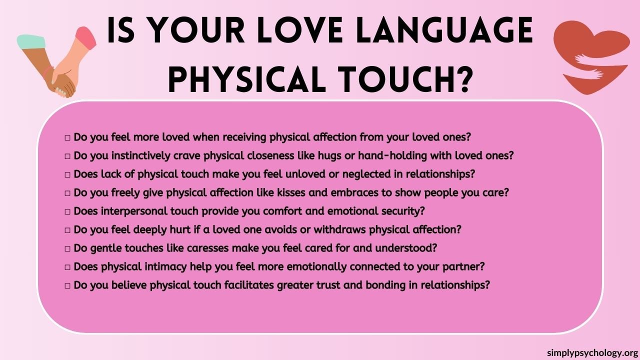 examples of physical touch love language in everyday life