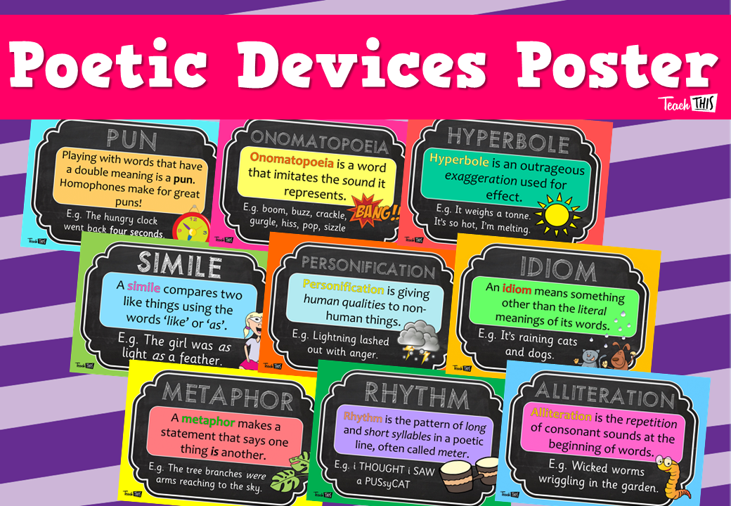 examples of poetic devices that enhance your poetry