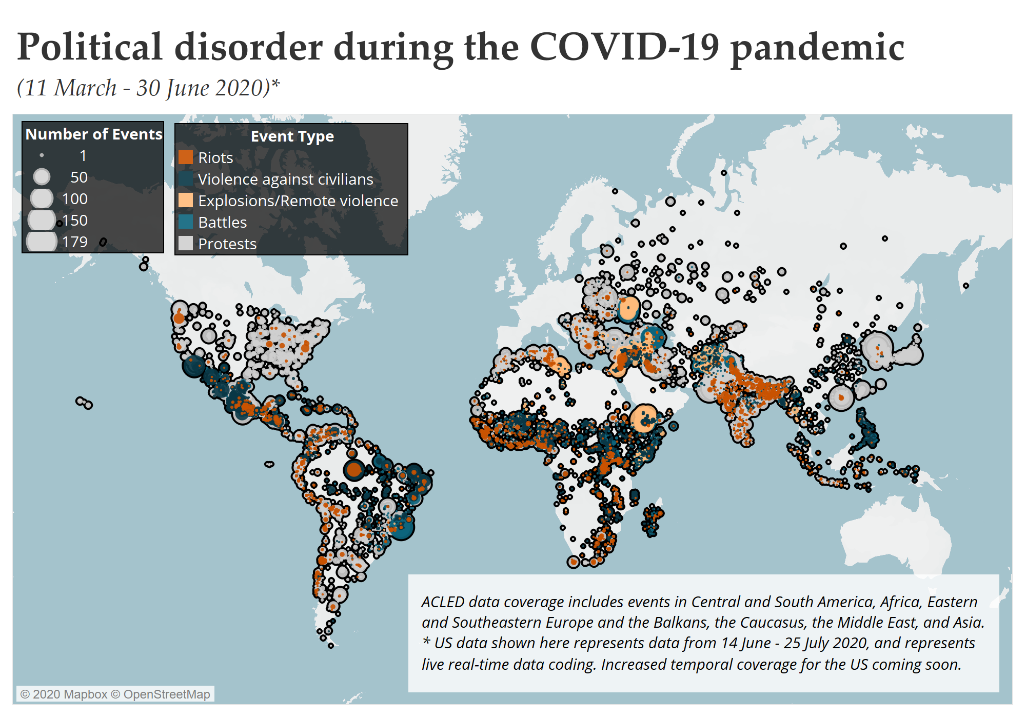 examples of political violence worldwide