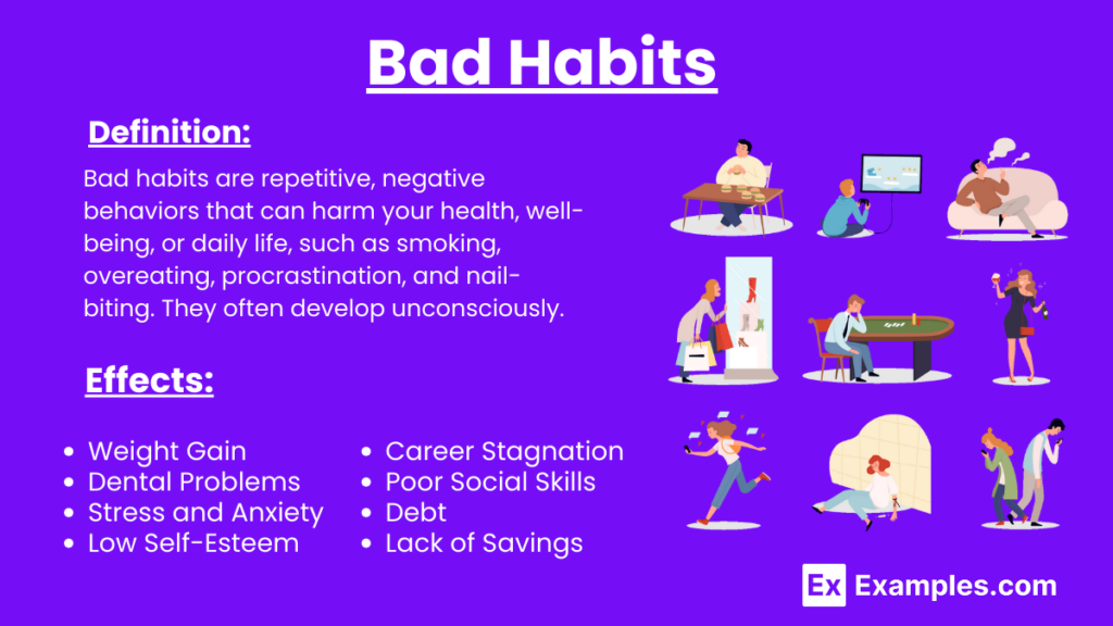 examples of poor hygiene and their consequences