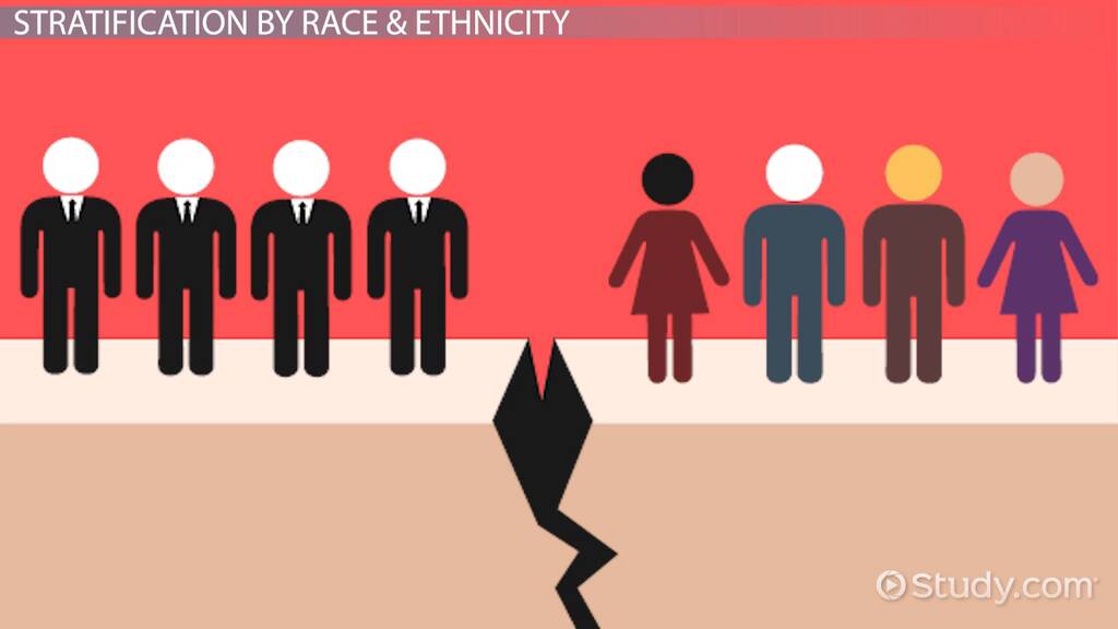 examples of racial stratification in society