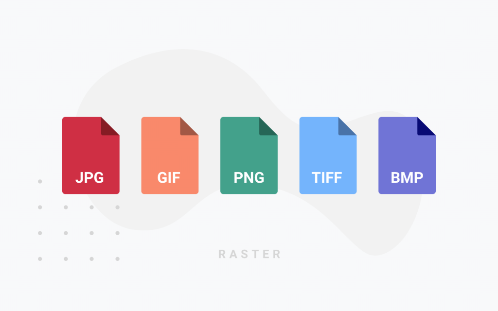 examples of raster file types for your projects