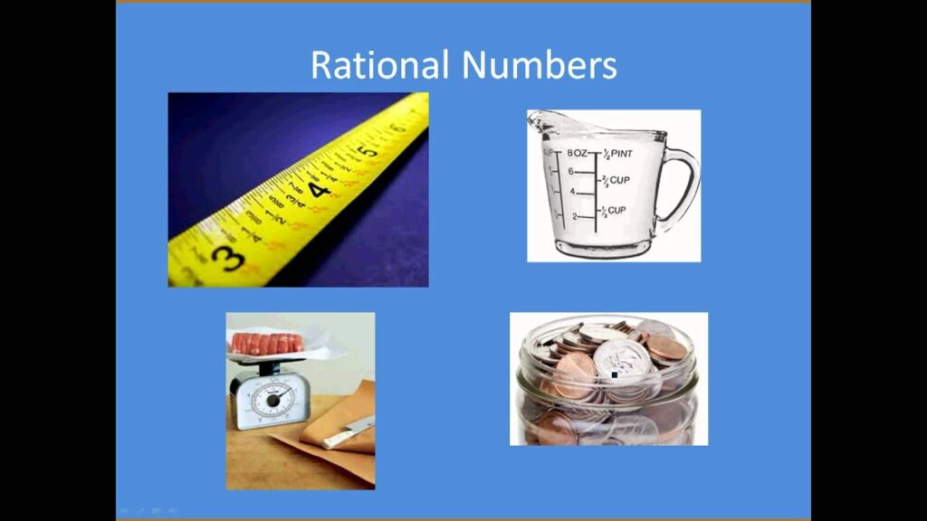 examples of rational numbers in everyday life