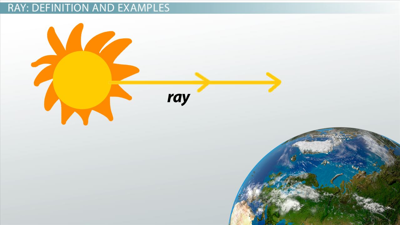 examples of ray geometry in everyday life