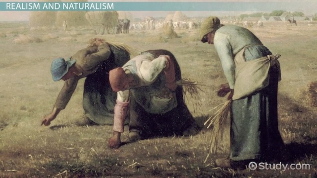 examples of realist art and literature explained