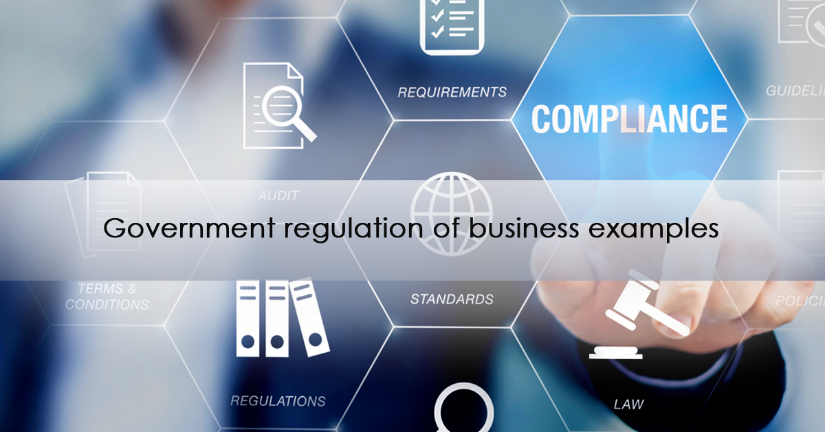 examples of regulations created and enforced by federal agencies