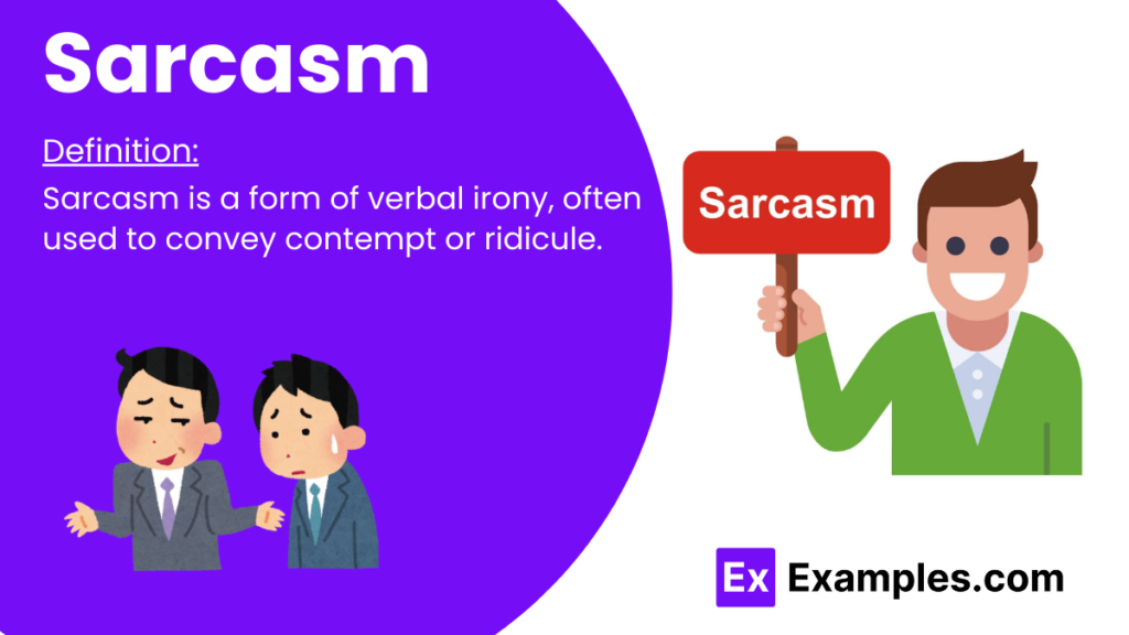 examples of sarcasm in informal communication styles