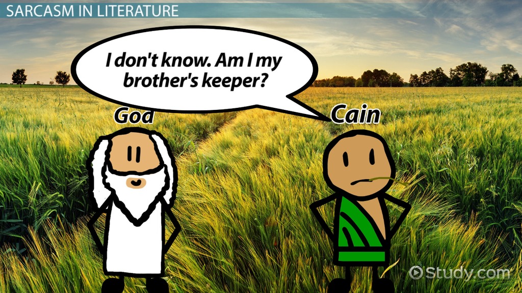 examples of sarcasm in literature you should know