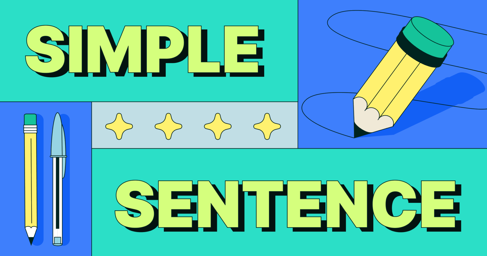 examples of simple in a sentence for clear communication