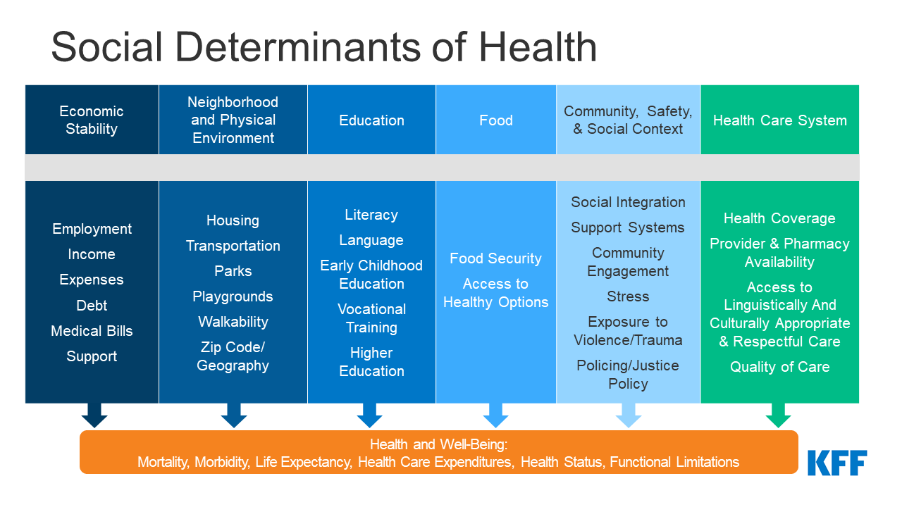 examples of social determinants of health