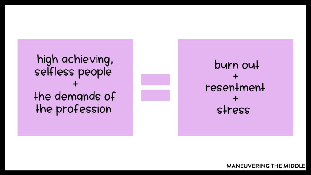 examples of teacher boundaries in education