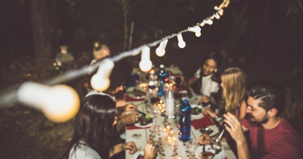 examples of the dinner party experience