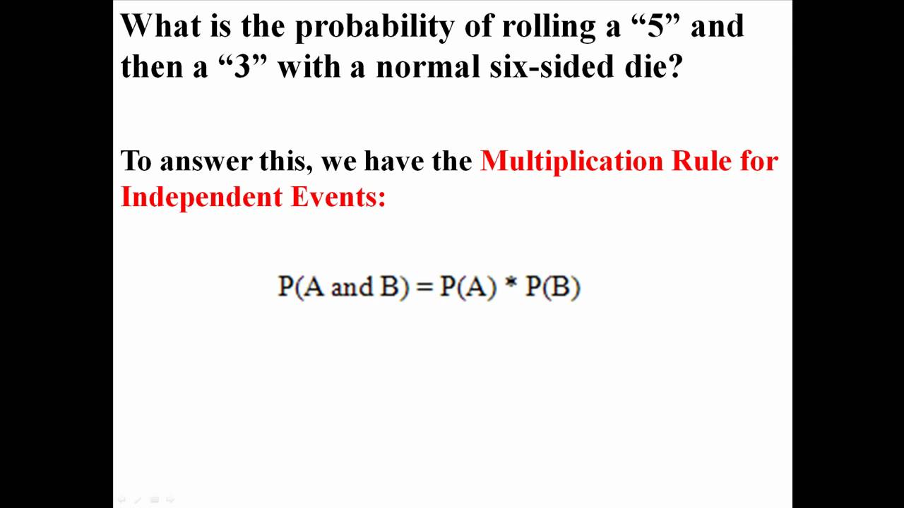 examples of the multiplication rule in statistics explained