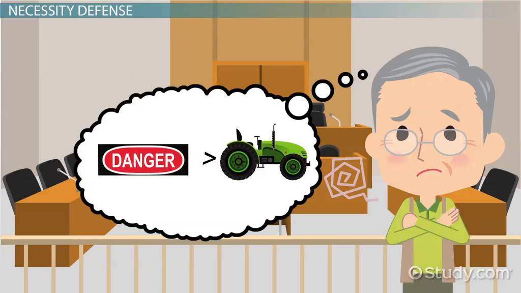 examples of the necessity defense in law