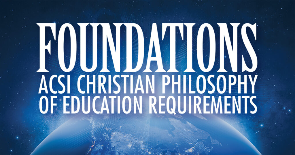 examples of the philosophy of christian education in practice