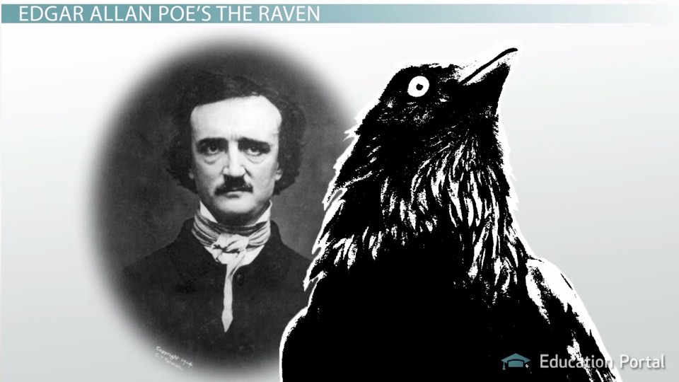 examples of the raven imagery in art and literature