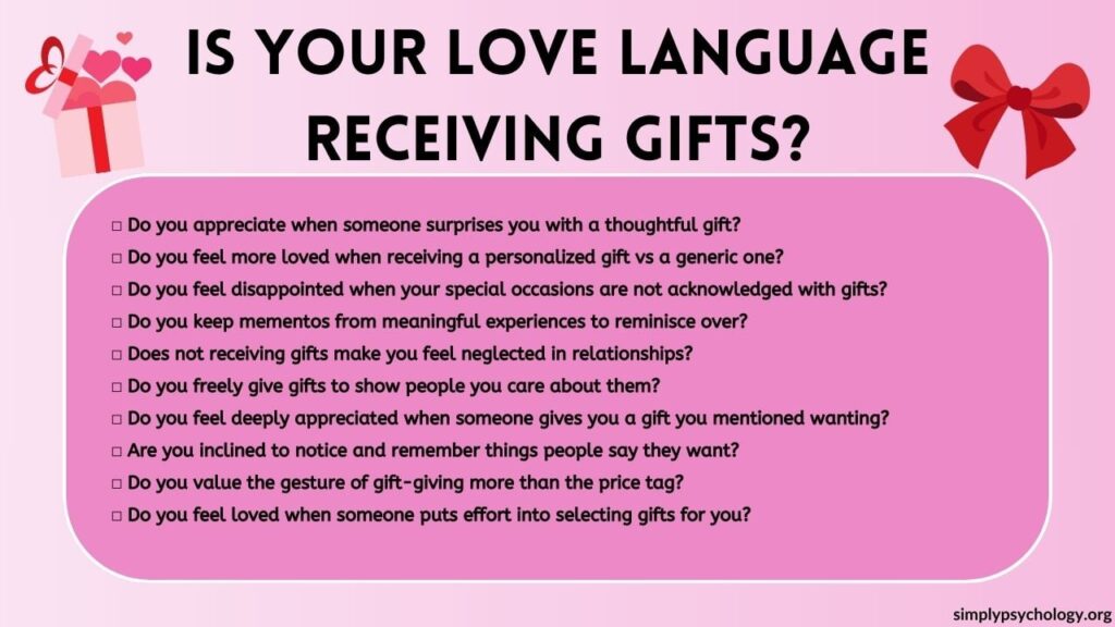 examples of the receiving gifts love language explained