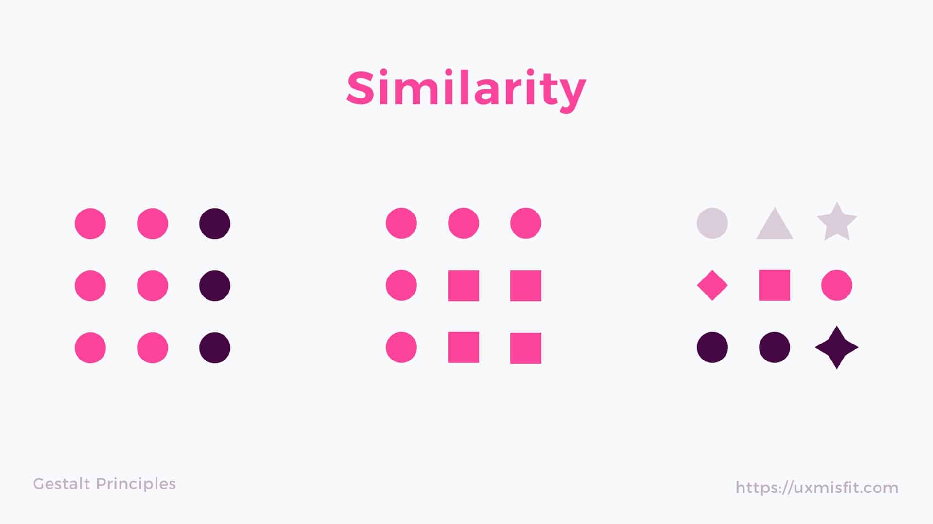 examples of the similarity gestalt principle in design and art
